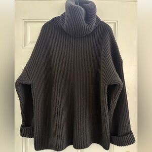 Joseph Tricot pure wool sweater in black OS